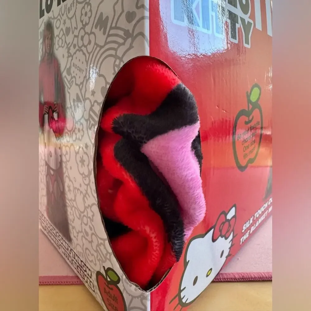 NIB - Hello Kitty - Silk Touch Comfy Blanket With Sleeves